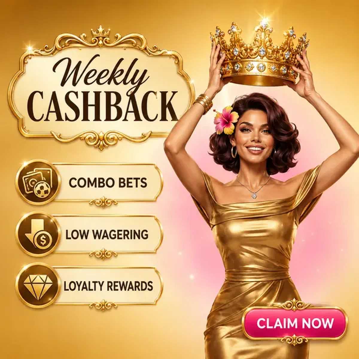 Spieler entdeckt Esports-Wetten-Quoten bei Weekly Esports Cashback System goldene Kronen-Terrasse
